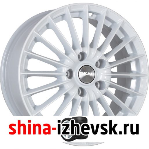 Колесный диск СКАД Веритас 6xR15 4×100 ET48 DIA54.1 белый в Ижевске